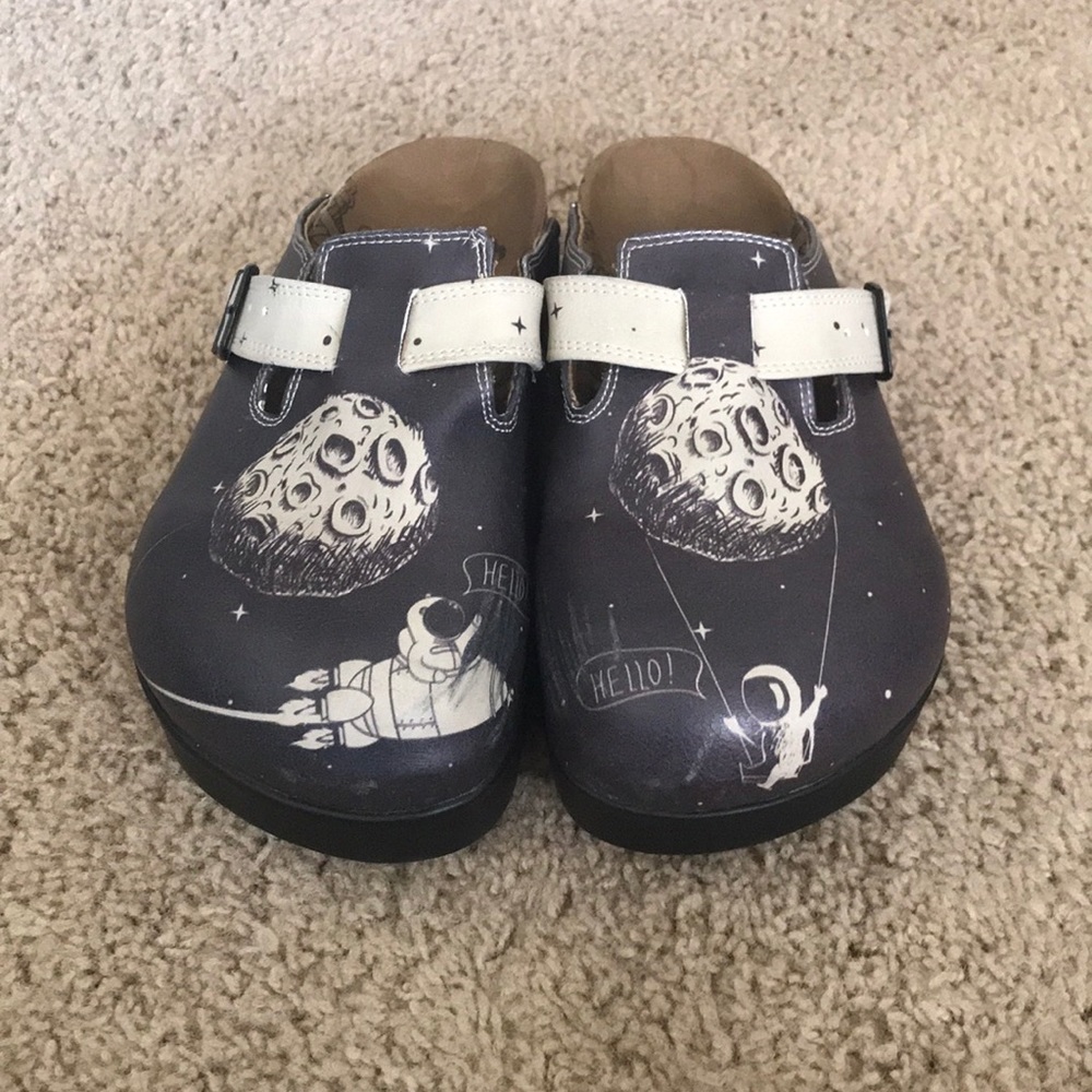 Calceo platform clogs.  Hello MoonMen!! - Picture 5 of 7